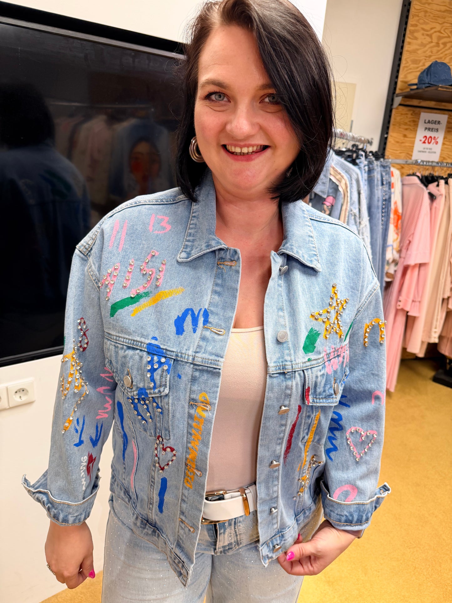 Statement Jeansjacke "MODENA"
